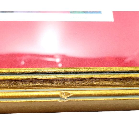 James Browne Child Playing in Bedroom Framed Print 22/25 Bright Colors - Picture 5 of 5